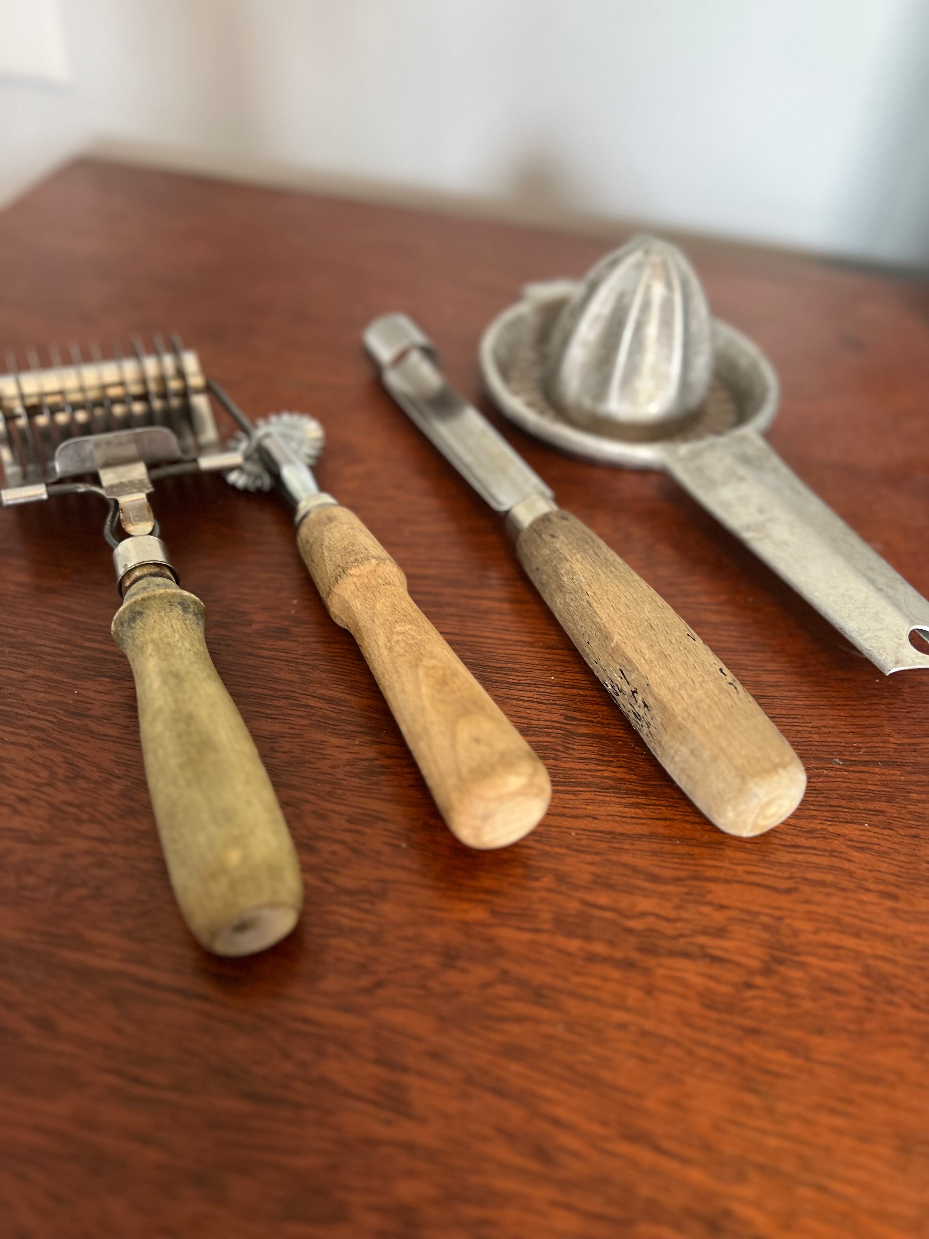 Vintage kitchen utensils