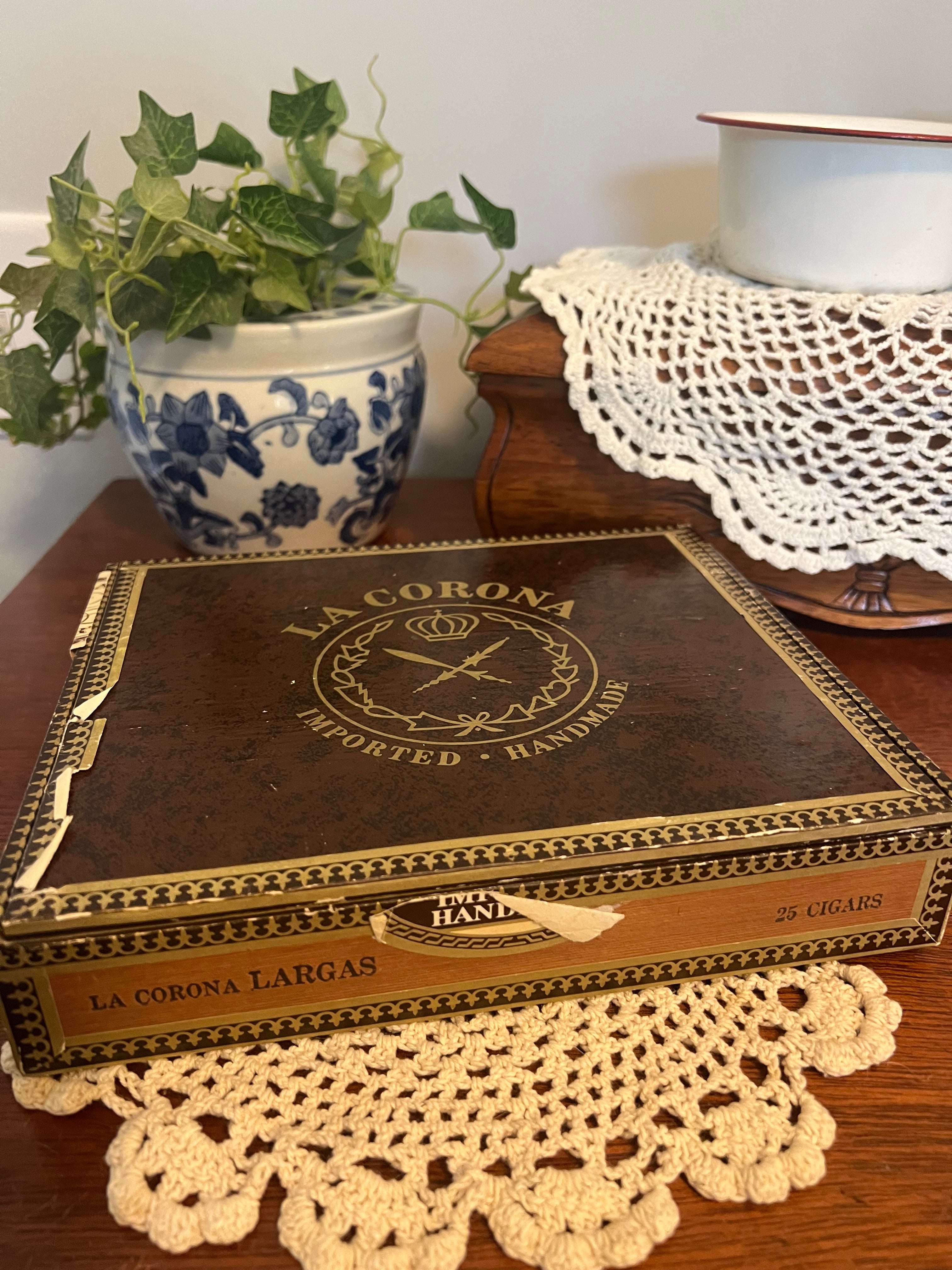 Vintage cigar box