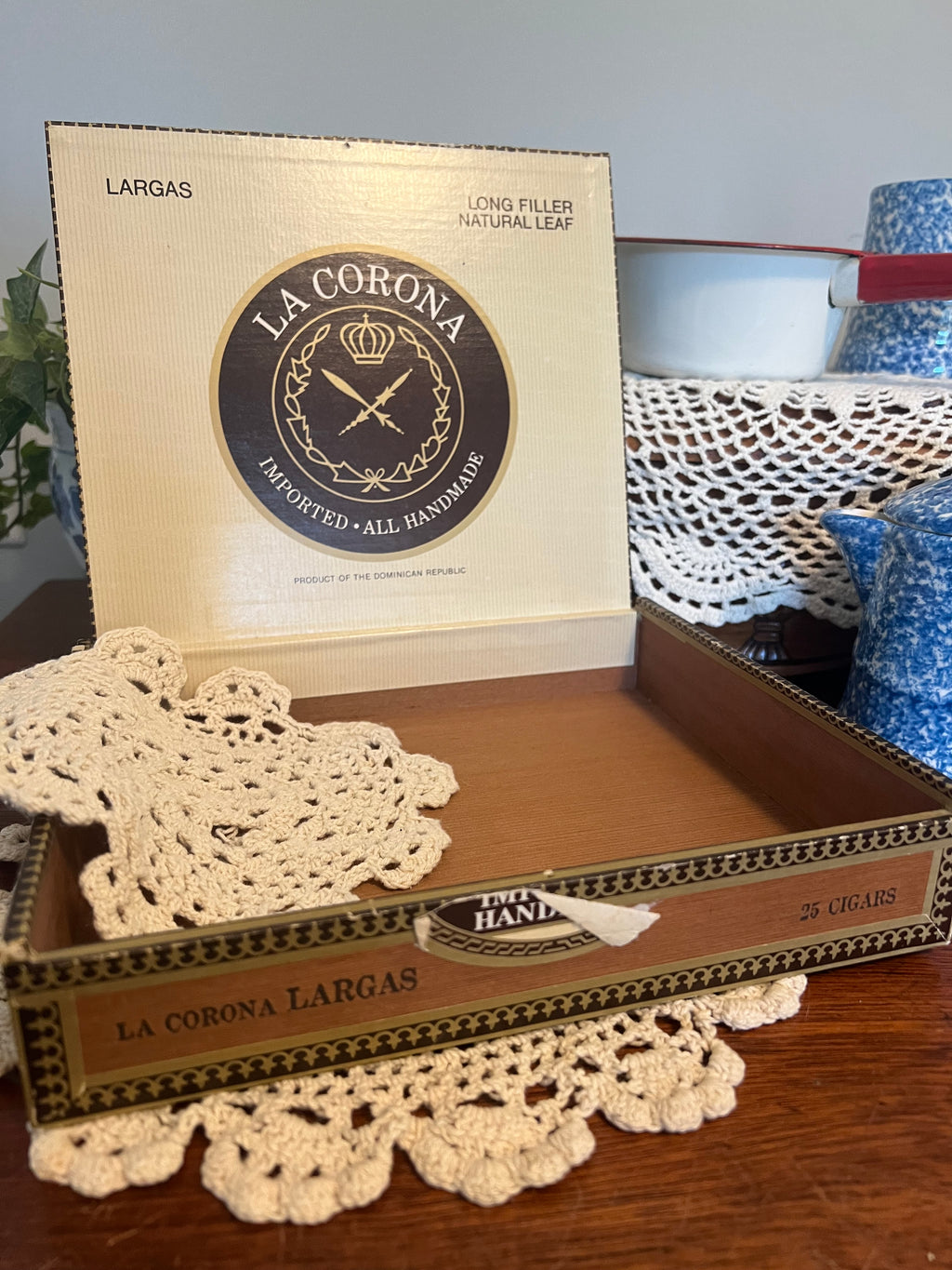 Vintage cigar box