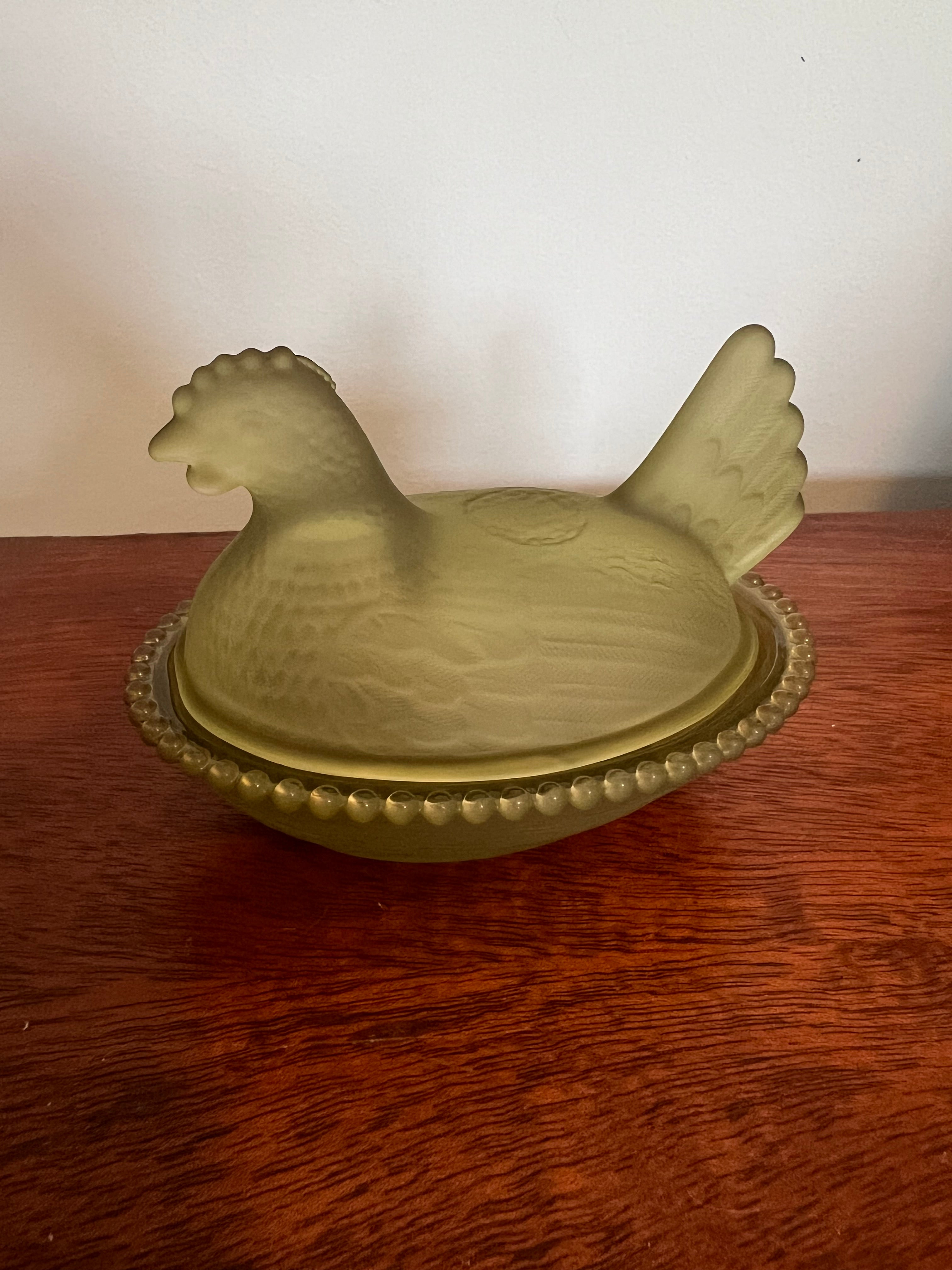 Hen on nest