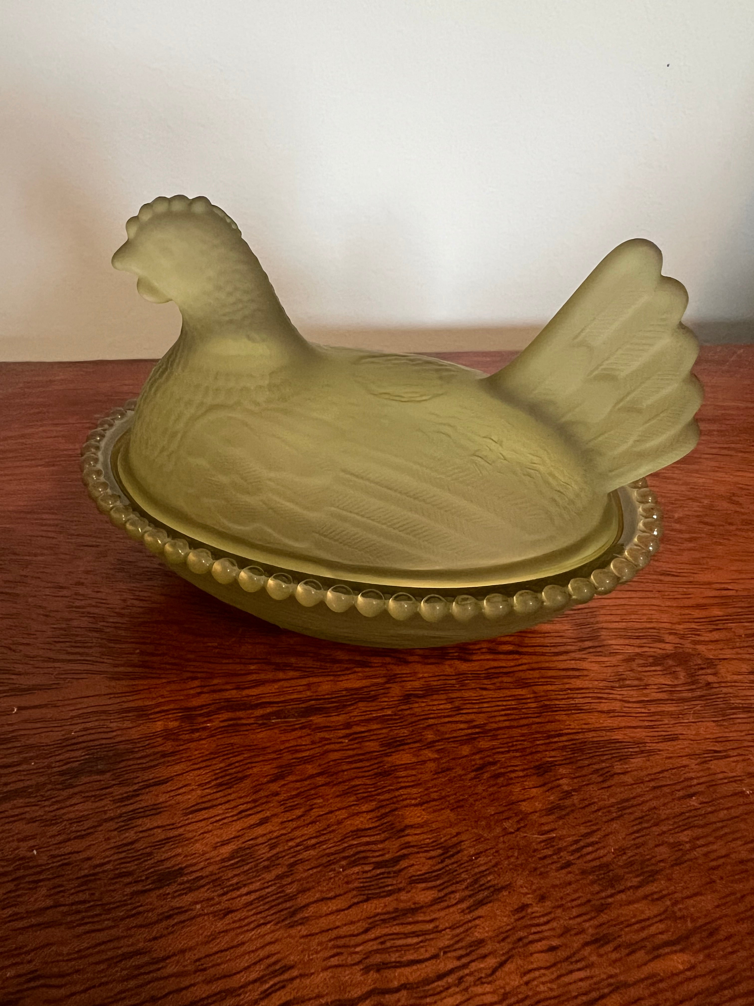 Hen on nest