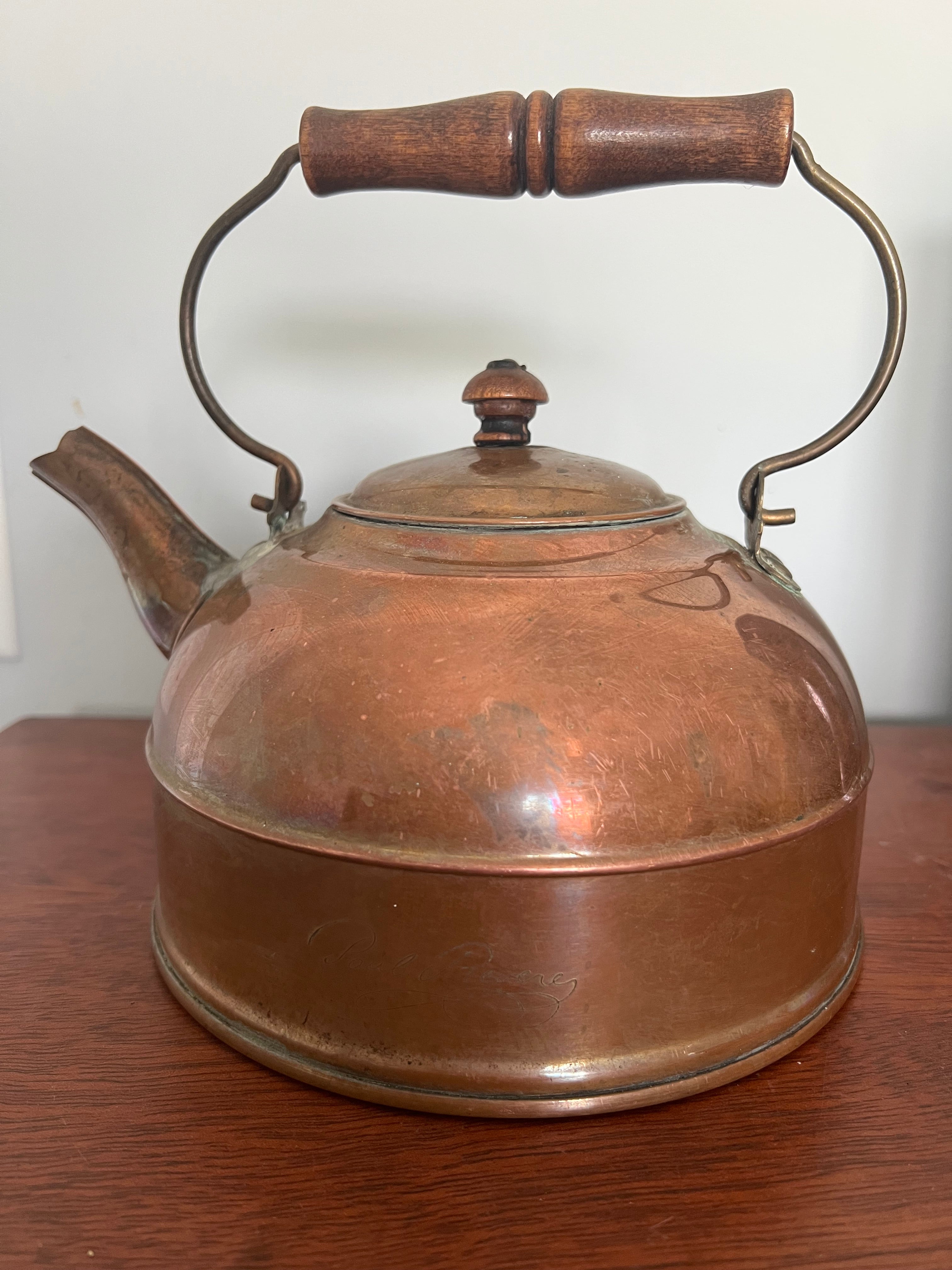 Brass kettle